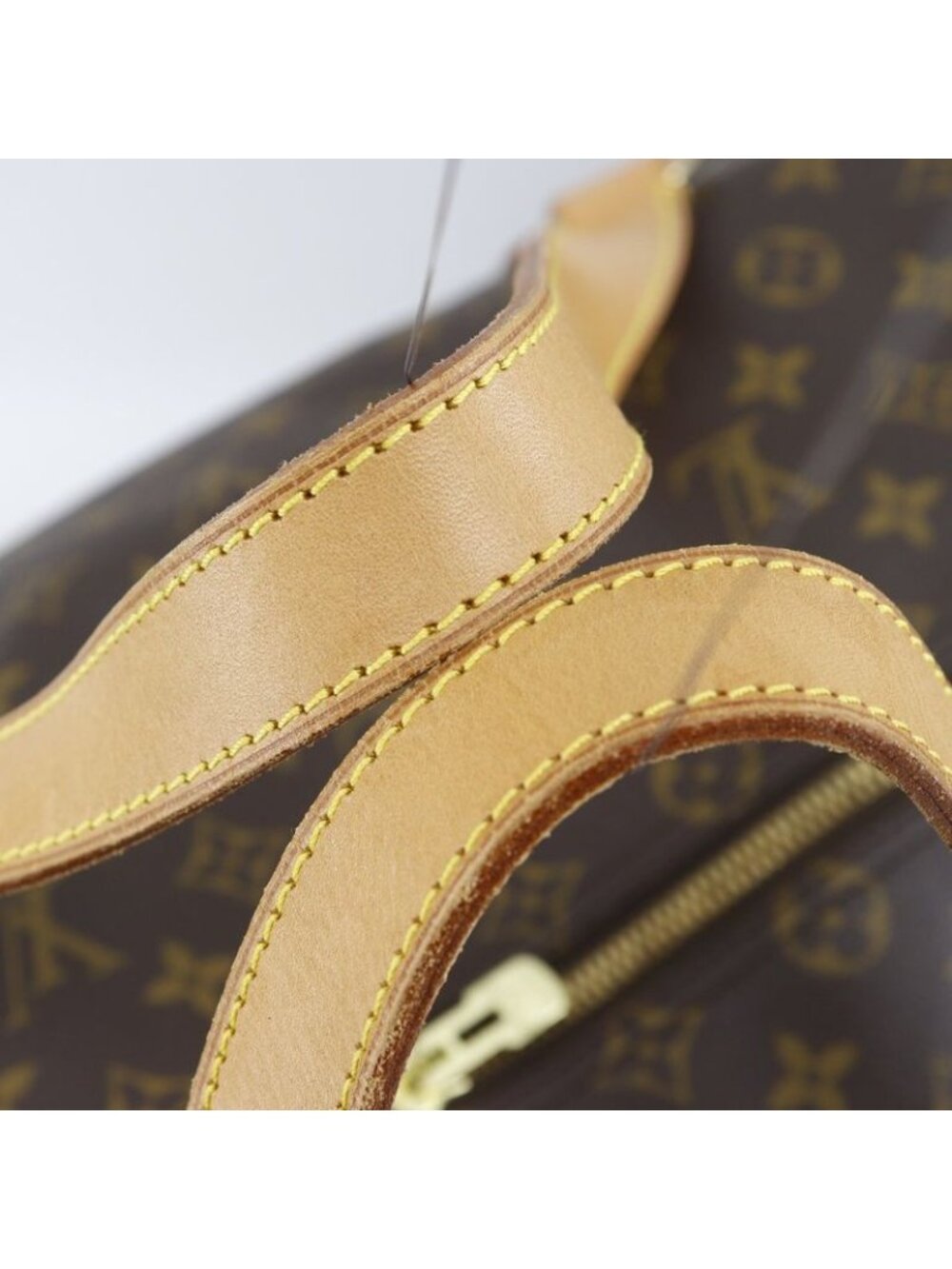 Louis Vuitton Sac Polochon Monogram Canvas Brown Boston Bag - Picture 5 of 10
